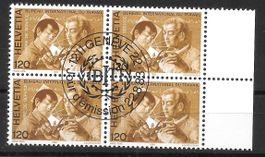 Viererblock BIT (D IV) 109 ET Genève 22.8.1983 Hans Erni