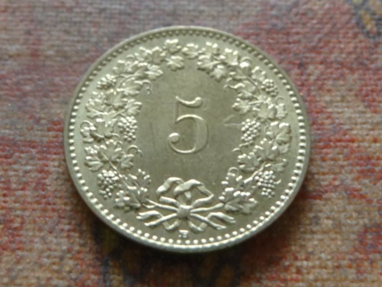 Tutti le monete: 5 Rp. 2008 – Usato da Romanel-sur-Lausanne venduto da Swift13 1