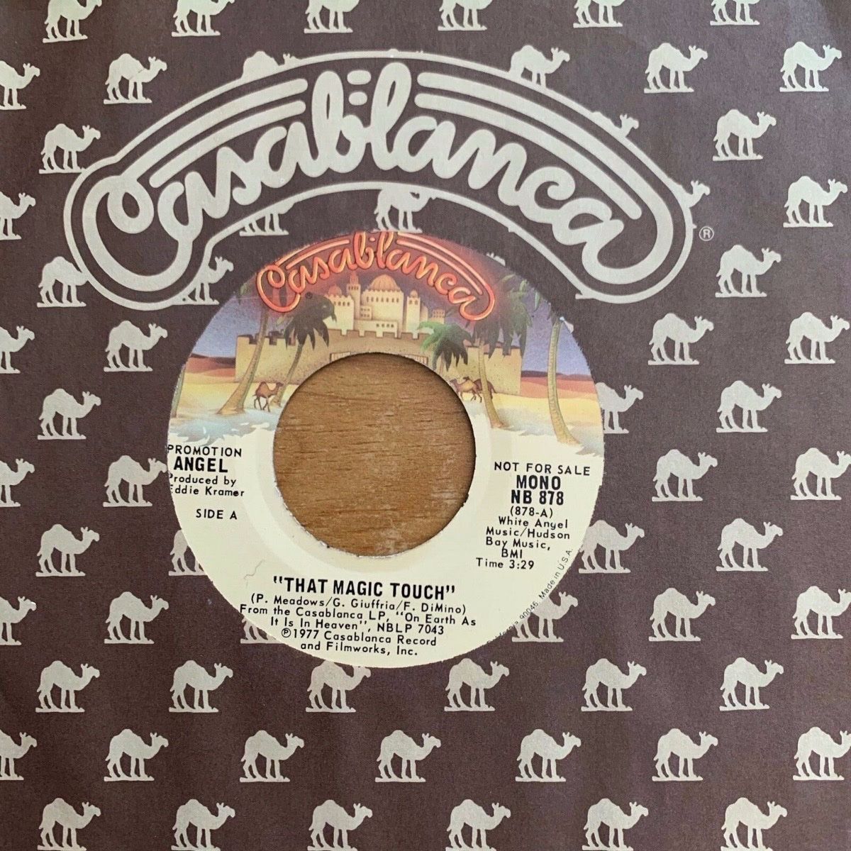 Dischi in vinile: Angel - That Magic Touch / US-Promo 1977 - TOP – Usato da Gais venduto da soundcave57
