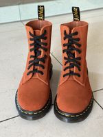 Stivaletto in pelle scamosciata Dr.Martens