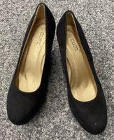 CUBE Damen Keilabsatz Schuhe schwarz Groesse 41
