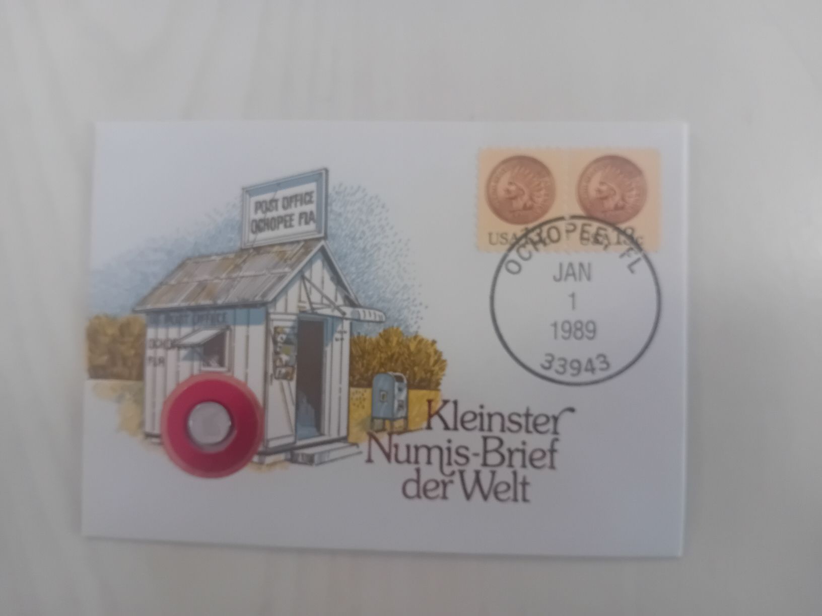 Tutti le monete: kleinster Numisbrief der Welt – Nuovo (secondo la descrizione) da Muralto venduto da Alex1912