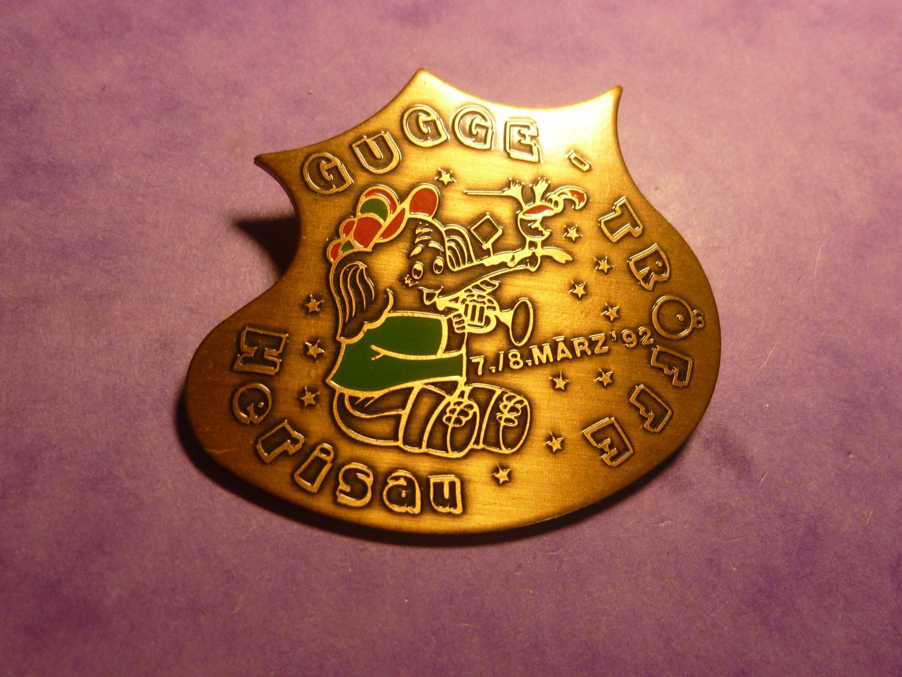Placchette & Badge: HERISAU 1992 GOLD – Usato da Ried (Muotathal) venduto da Mandarin02