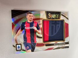 REMO FREULER 2024-25 Panini Select Jumbo Swatches Bologna FC