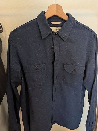  Hemd RGT Rogue Territory blu melange taglia L 