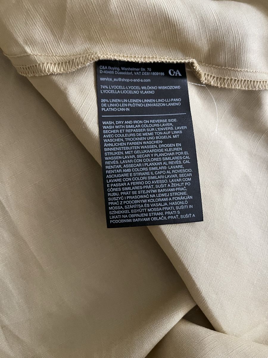 C&A Kleider: Kleid beige C&A Grösse 38 neu – Neu (gemäss Beschreibung) aus Olten von sae_82z2 6