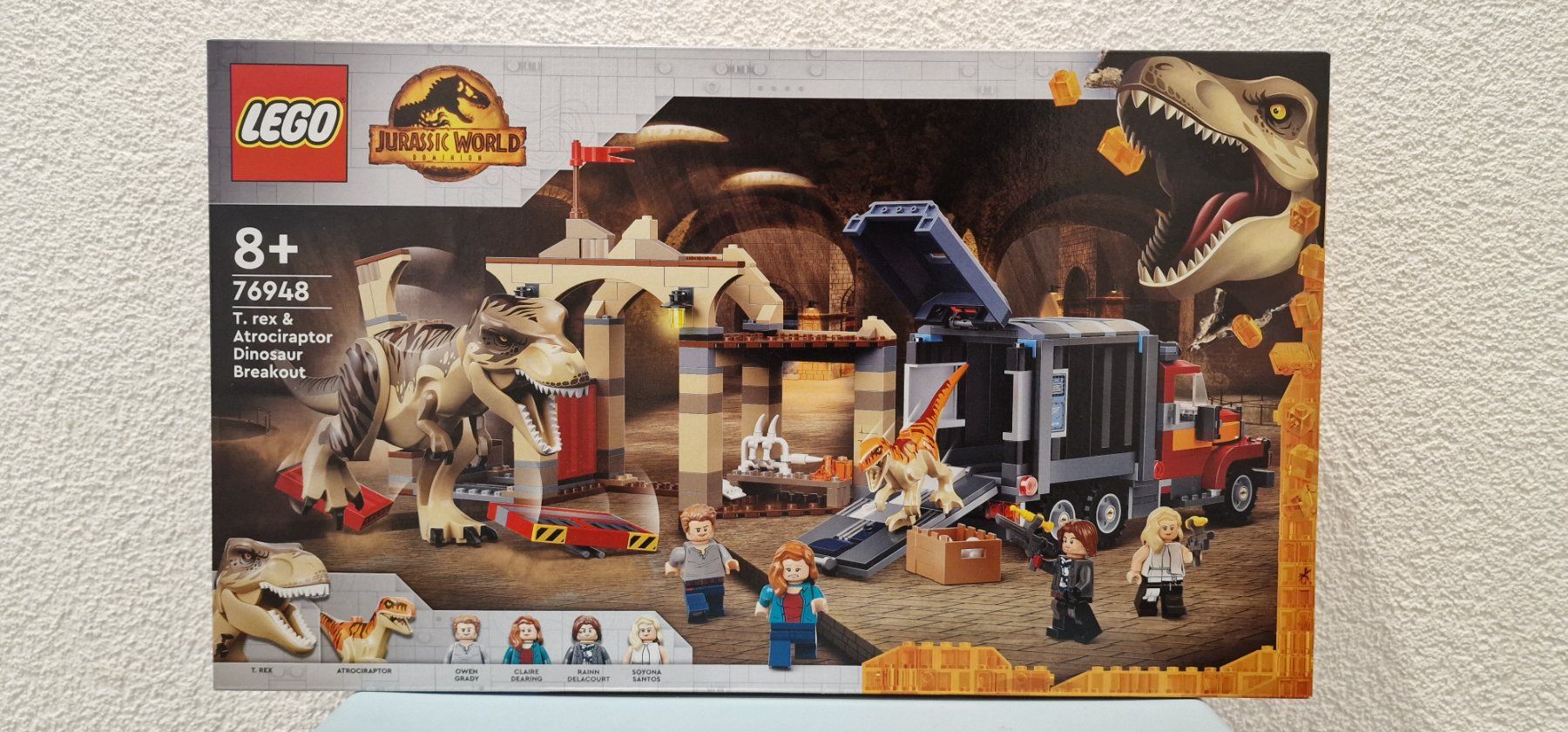 Lego 76948 Jurassic T. rex & Atrociraptor Dinosaur Breakout (Neu und ...