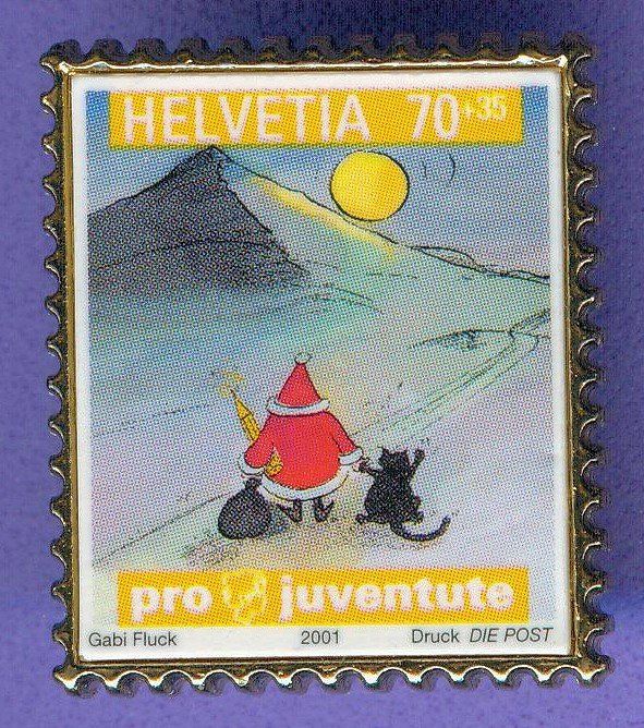 Plaquettes & Badges: PTT  Pro Juventute 2001  70 Rappen – D'occasion à Winterthur par Sammleroase