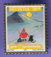 PTT  Pro Juventute 2001  70 Rappen