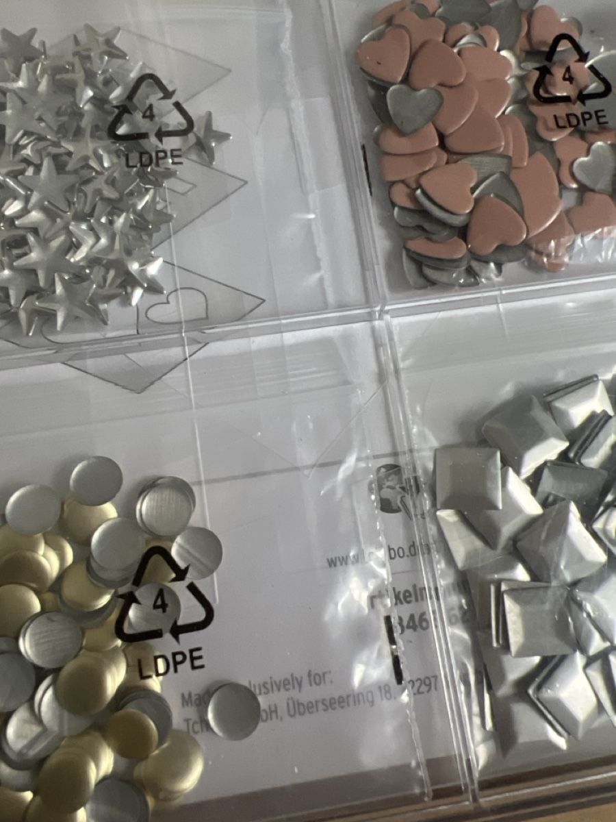 Kit bricolage: Neu: Tchibo Textilgestaltungs-Set – Nuovo (secondo la descrizione) da Oensingen venduto da katepe 2