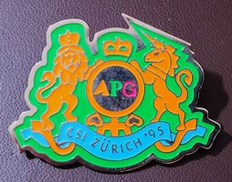 R459 - Pin CSI Zürich 1995 APG Pferd