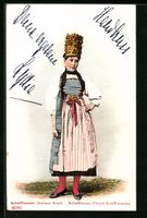 Schaffhausen, Hallauer Braut in Tracht