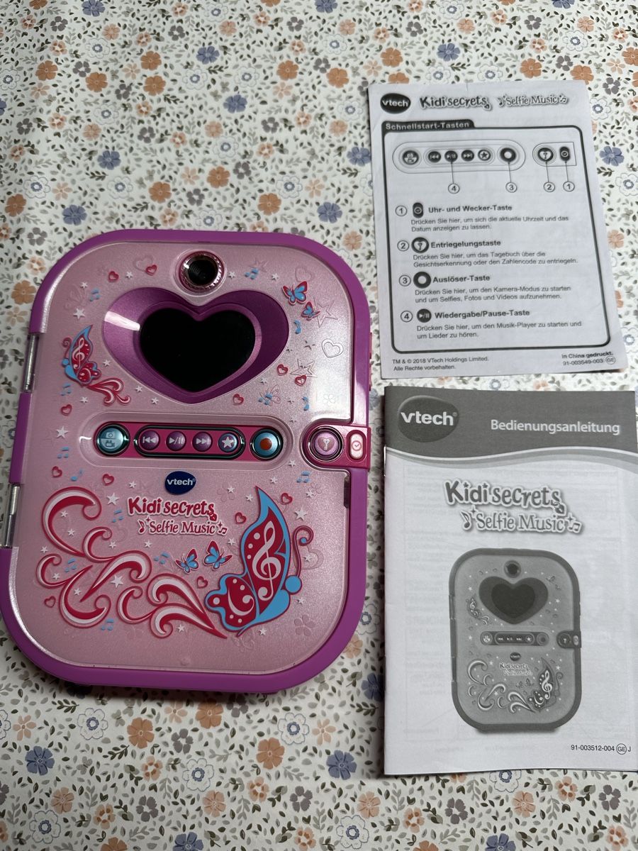 Vtech Giocattoli: VTech KidiSecrets Selfie Music Tagebuch lila – Usato da Deitingen venduto da Resi77 2