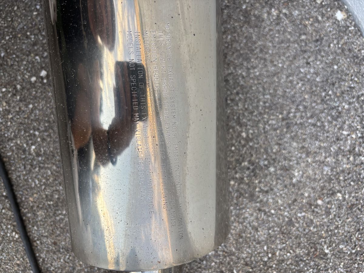 Suzuki Sistemi di scarico: Original Auspuff Suzuki Bandit – Usato da Gretzenbach venduto da leo_nmg6 2