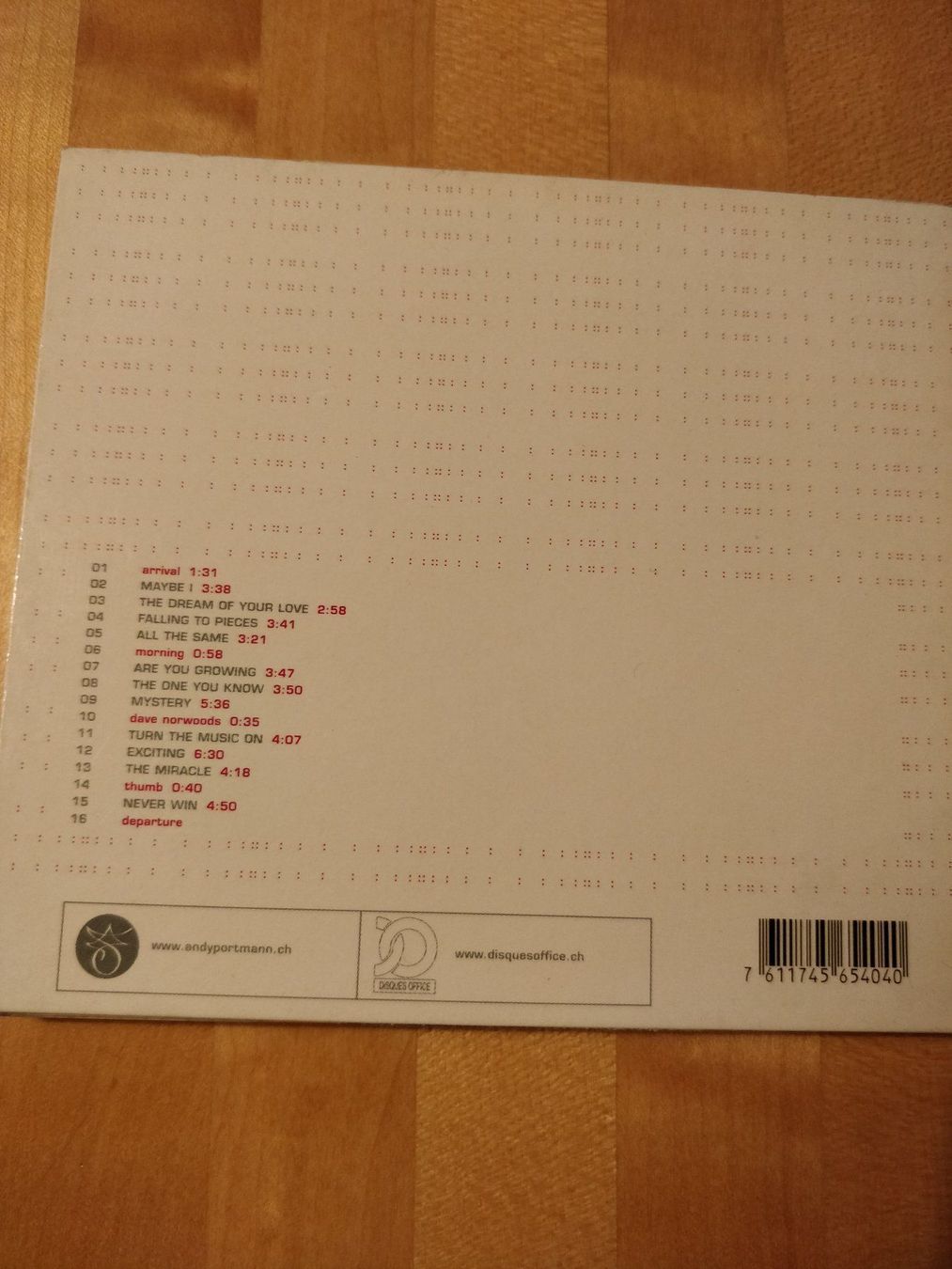 CDs: Andy Portmann , broadway Pop – Neuf (Voir description) à Grosswangen par Dacotojafa 1
