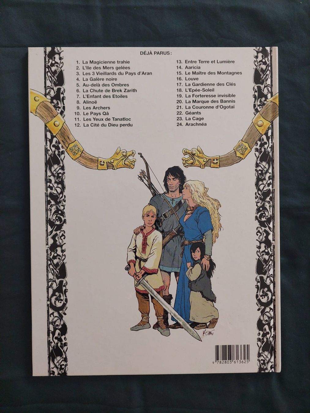 Fumetti: Thorgal T.24 Arachnéa EO 1999 TBE – Usato da Genève venduto da Blu_BD 1