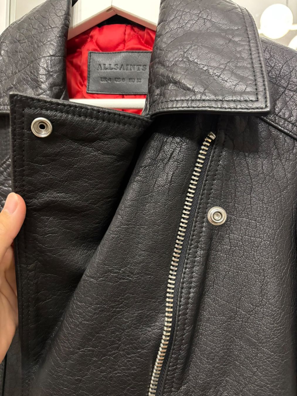 Allsaints Giacche: AllSaints Lederjacke, Grösse 32 – Nuovo (secondo la descrizione) da Zürich venduto da manuel.fr 6