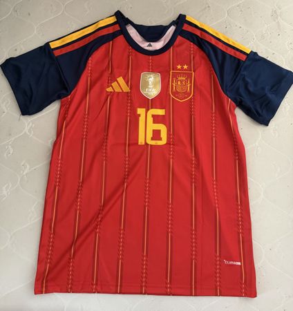 Maillot Espagne Rodrigo 2 étoiles champions world cup 2026
