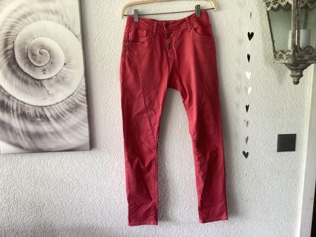 Please Jeans, Koralle, Gr. XS Top Zustand!