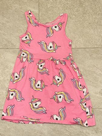 H&M Kleid, Einhorn, Gr. 110/116, Top Zustand für Sommer!