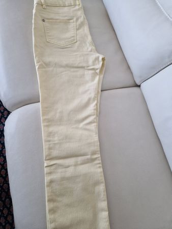 Damenhose gelb Gr. 36