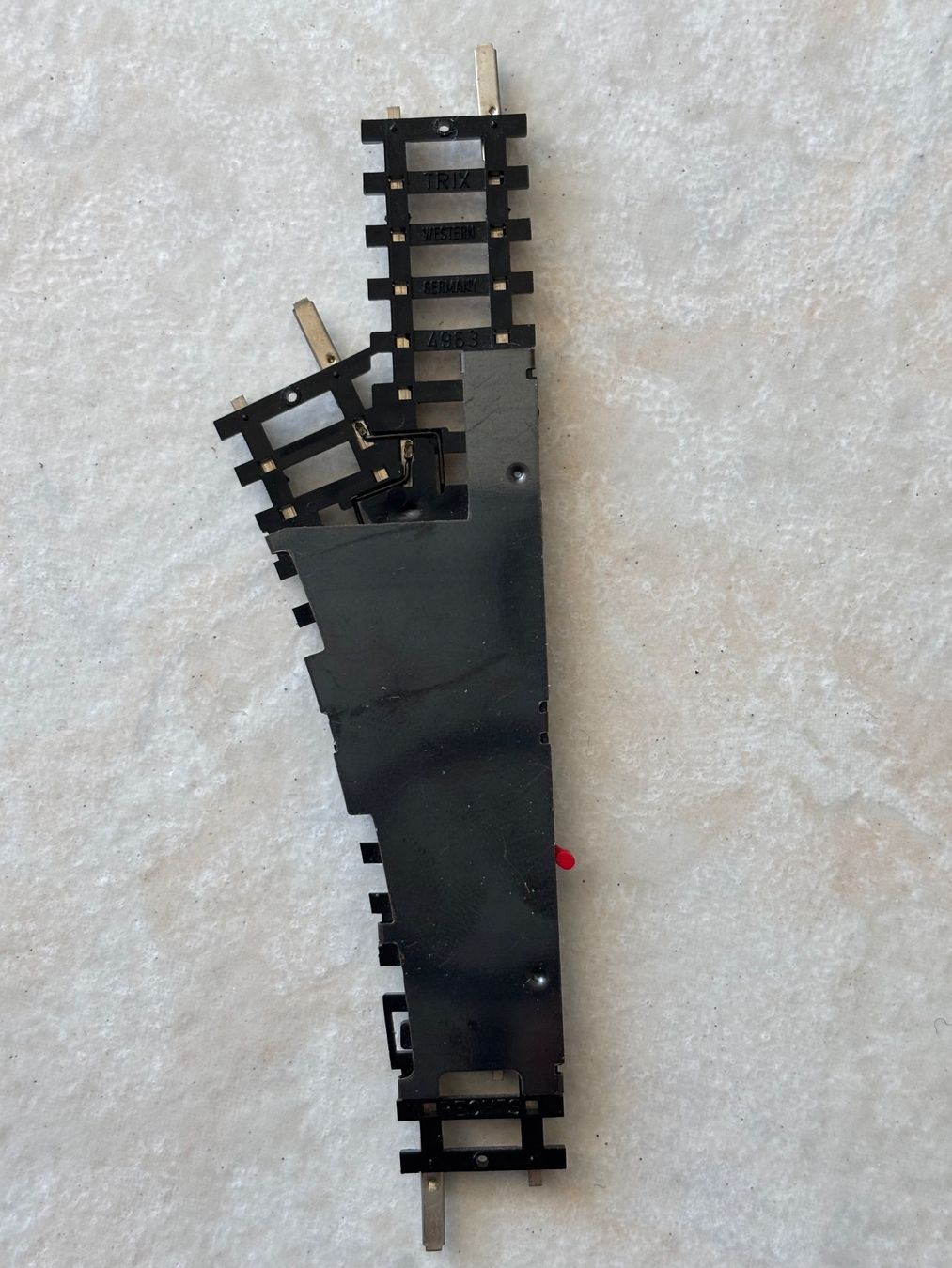 Trix Modelleisenbahnen: Minitrix 14963 Handweiche aiguillage R – Neu (gemäss Beschreibung) aus Hauterive NE von eriamch 1