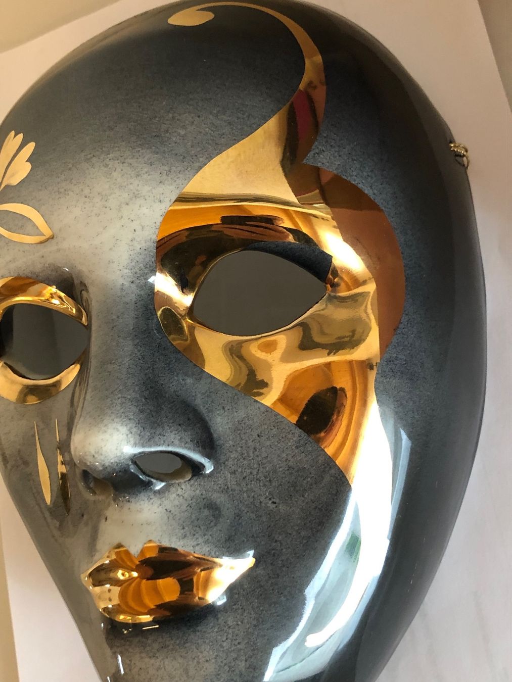 Masken: Venezianische Keramik Maske – Gebraucht aus Zweidlen von Maerliharo_57 3