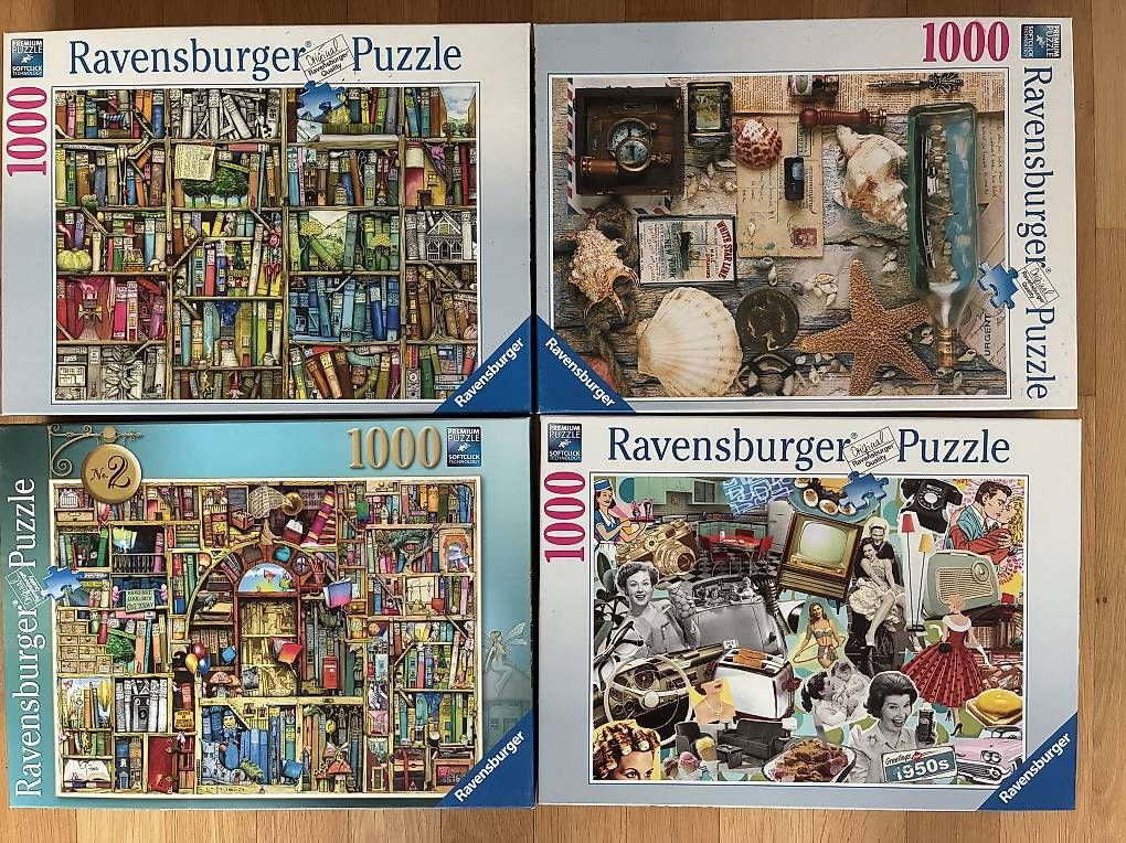 Puzzle: Ravensburger Puzzle 1000 und 2000 Teile – Usato da Münchwilen AG venduto da demanuel89