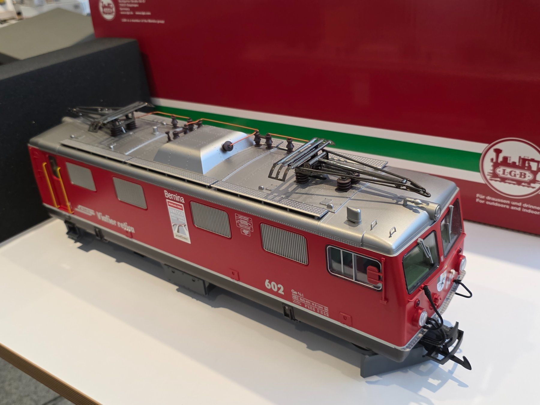 LGB Modellini di ferrovie: LGB 22042 RhB Ge 4/4 I – Nuovo e nell'imballaggio originale da Wallisellen venduto da SkipG45 5