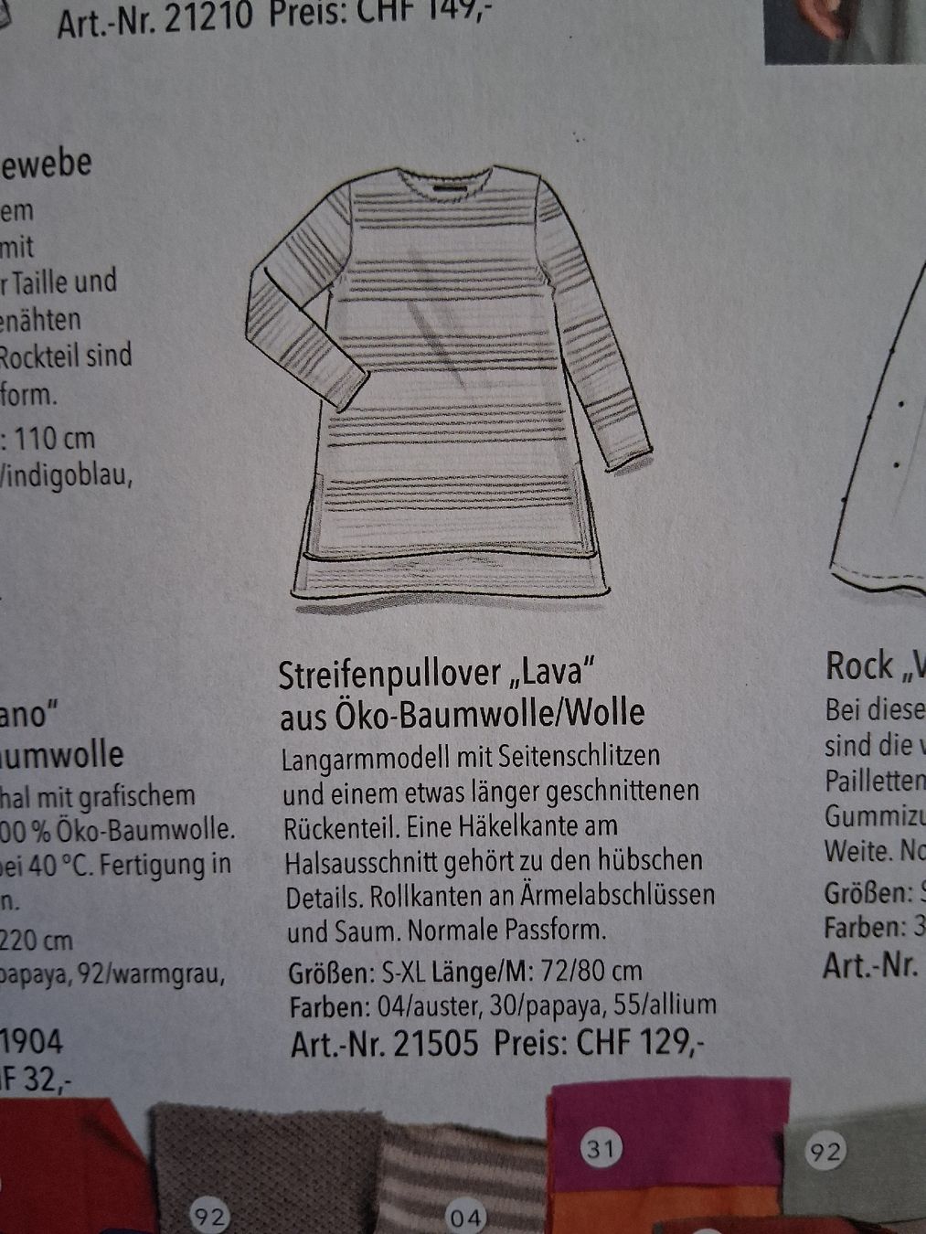 Pulls & Sweat-shirts: Streifenpullover Lava Gudrun Sjödén S – D'occasion à Bern par mijfu 1