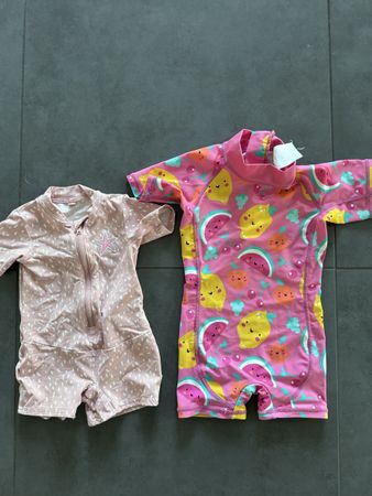 2x Cute Swimsuits for Girls size 68&74