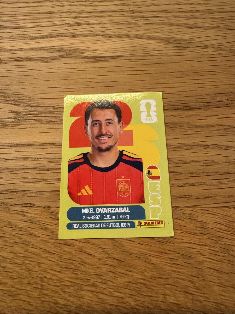 Panini Carte collezionabili: Panini Mikel Oyarzabal ESP 20 – Nuovo (secondo la descrizione) da Aesch ZH venduto da Wegelin