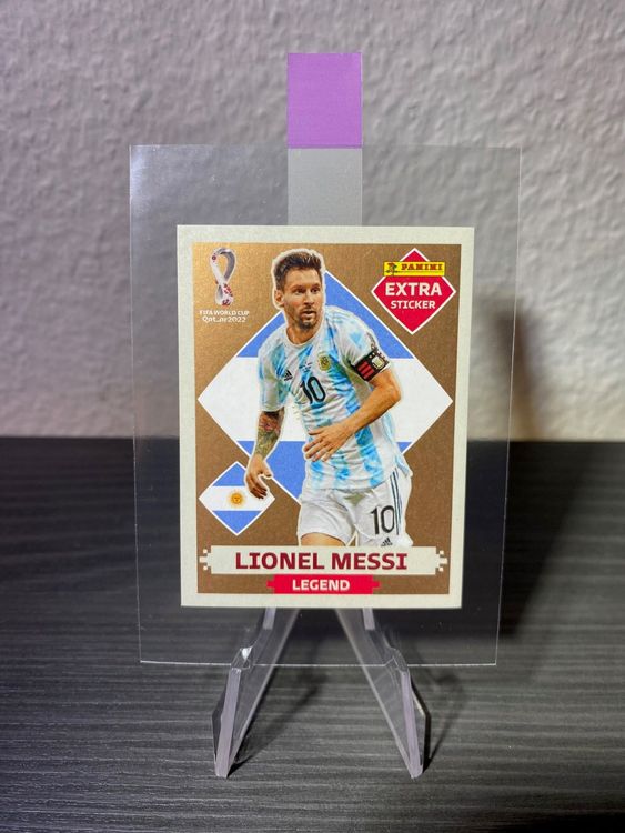 Lionel Messi Extra Sticker Bronze Legend Panini Ab 1.- / TOP (Gebraucht ...