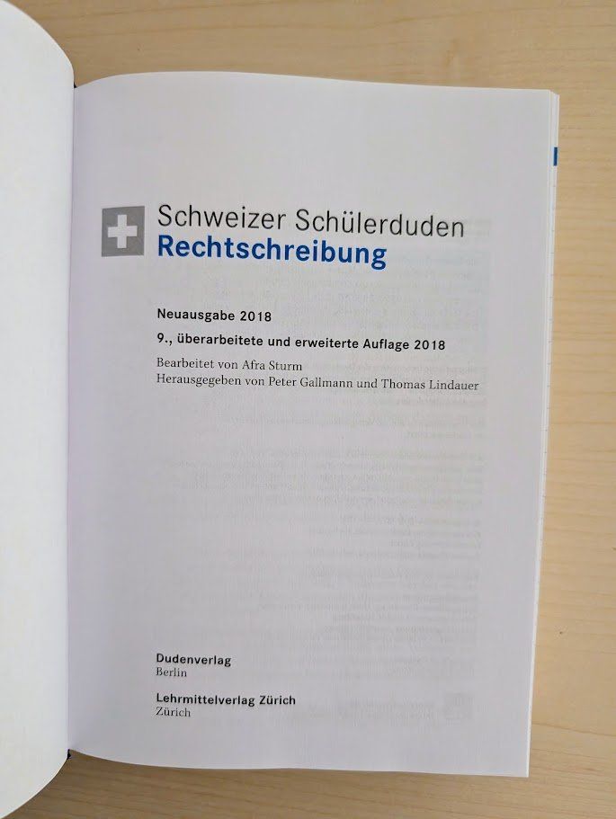 Libri: Schweizer Schülerduden - sehr guter Zustand – Usato da Münchringen venduto da NUSA2010 1