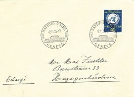 NU 21 FDC Kat 20.-- günstig