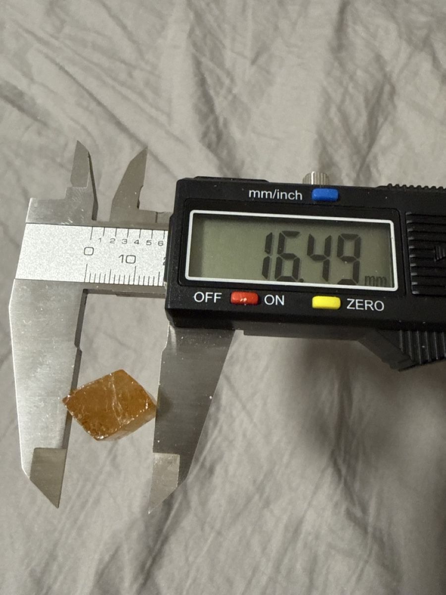 Mineralien & Heilsteine: Topas Imperial echt 35,5ct  – Neu (gemäss Beschreibung) aus Oberhof von RealStone 1