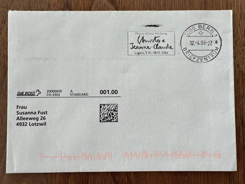 WEBSTAMP PC 3.1, Datum 12.4.06 = 1 Tag nach Ersttag (Gebraucht) in ...