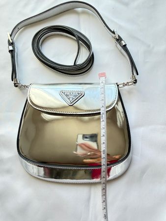Prada Cleo Mini Flap Tasche, neuwertig