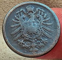 DEUTSCHLAND 2 PFENNIG 1874 H