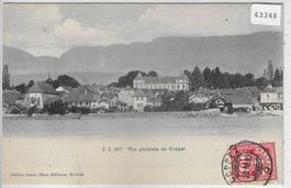Vue generale de Coppet 1905