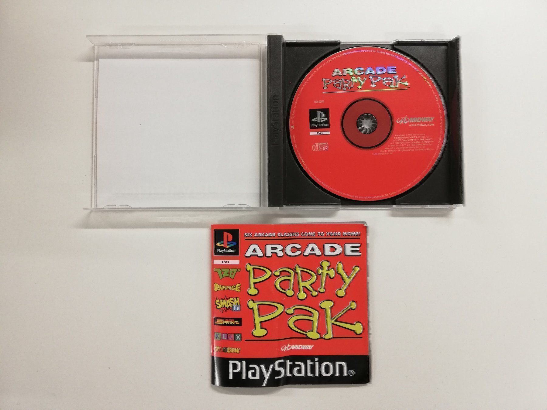Sony Spiele: Midway Arcade Party Pak / Sony PS1 / PSX – Gebraucht aus St. Gallen von zorro_dc 2