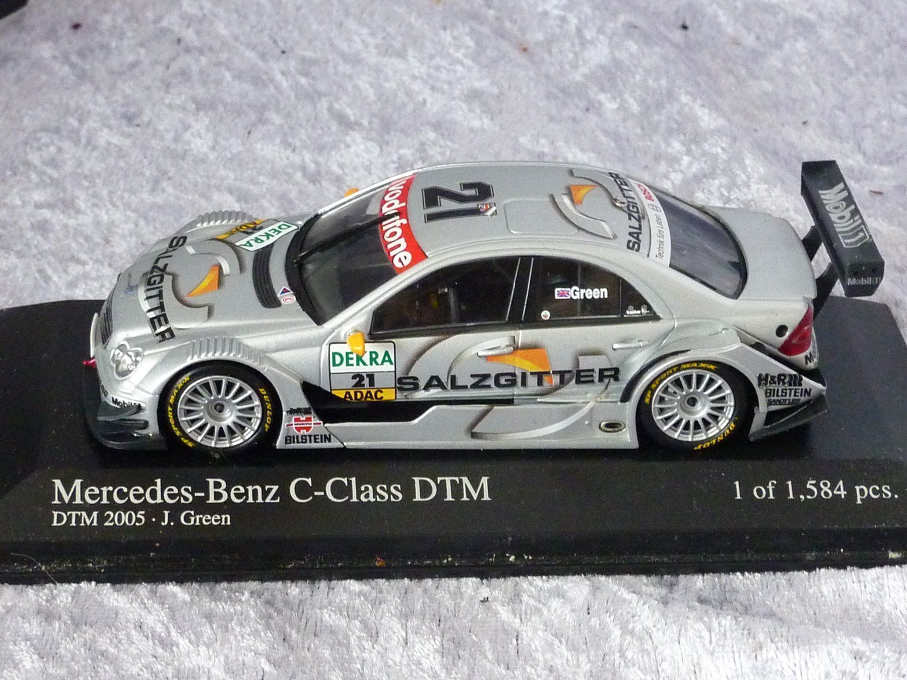 Minichamps Modellini d'auto: Mercedes C-Class DTM 2005  1:43 – Nuovo e nell'imballaggio originale da Dürrenäsch venduto da modellautos4you 2