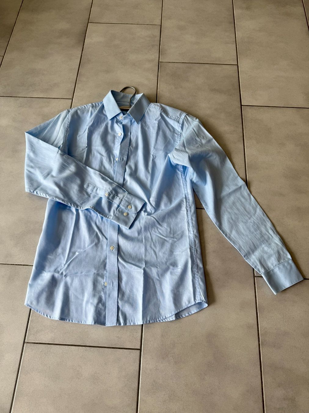Hemden: Herren Hemd by Jack & Jones, hellblau Grösse S – Gebraucht aus Steinmaur von Degeiu