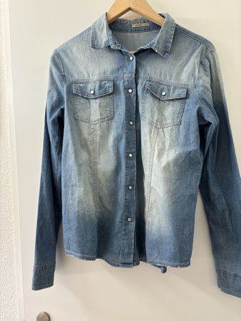 Jeanshemd, Gr. S