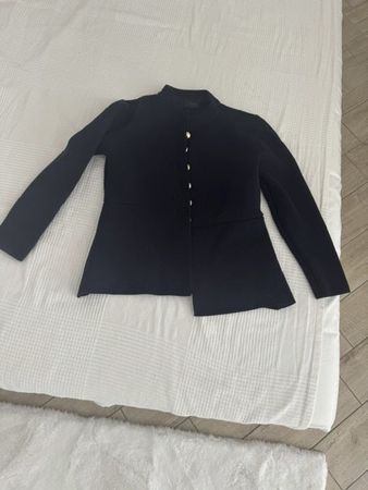 KÖNIGSBLAUE JACKE BLAZER ZARA GR. S GOLDENE KNÖPFE