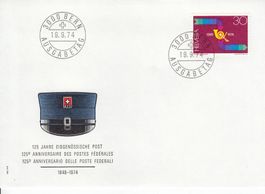1974 150 Jahre Eidgenössische Post FDC