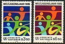 1984 (Wien) Weltjugendjahr - Année Inter. Jeunesse (1985)