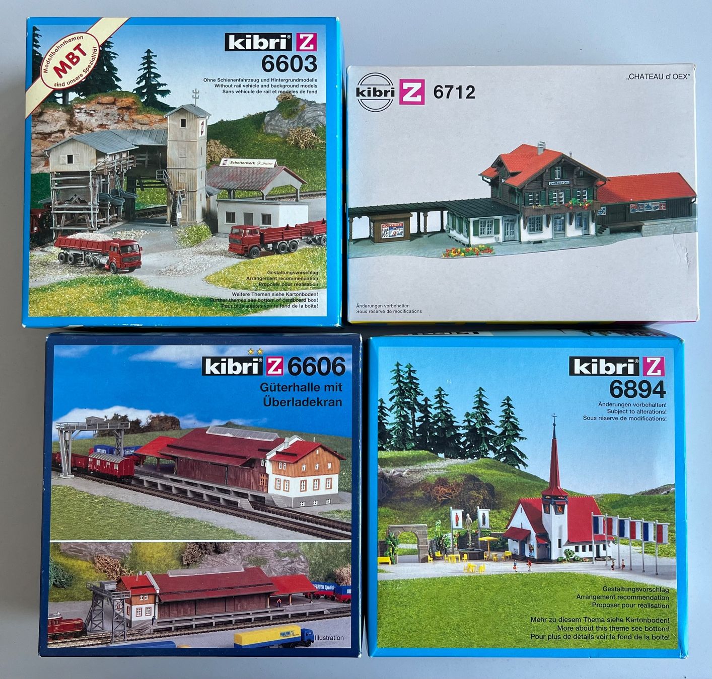 7 stk. Bausätze Kibri Spur Z (Neu und originalverpackt) in Laufen für ...