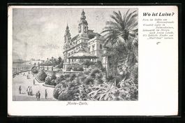 Monte Carlo, Casino, Suchbild Wo ist Lui