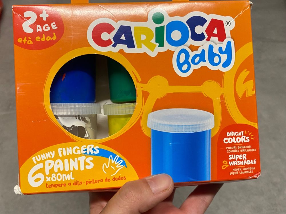 Carioca baby peinture pour doigts